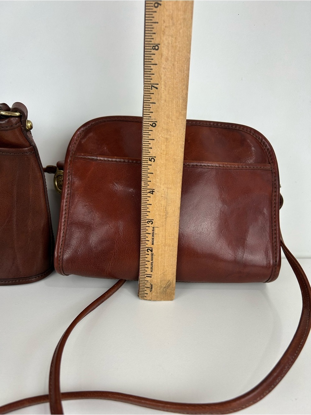 VINTAGE BRAHMIN CROSSBODY SHOULDER BAG PURSE SET OF 2 - Picture 7 of 15